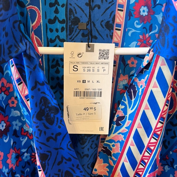 Zara cropped blouse - Picture 2 of 3